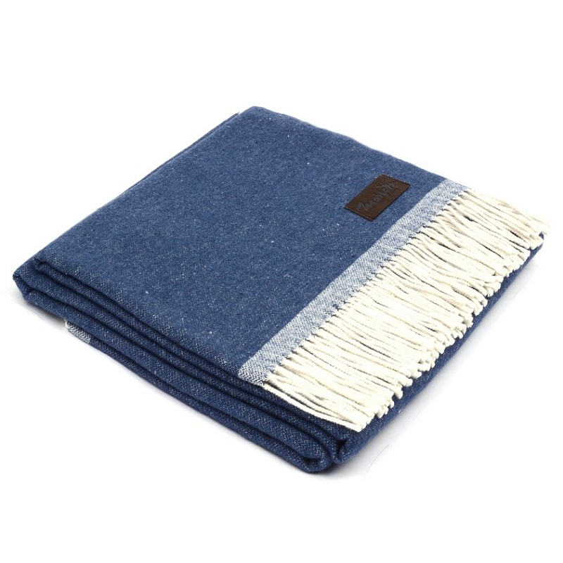 Плед SARA 4000 Marzotto Синий в Волгограде | Loft Concept 