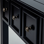 Черная тумба с выдвижным ящиком Monica варинант исполнения - 3 | Loft Concept в Волгограде