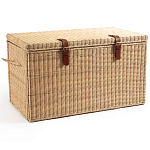 Плетеный сундук из ротанга Nicole Rattan Wicker Chest варинант исполнения - 1 | Loft Concept в Волгограде