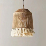 Люстра круглая плетеная с кисточками Small Solar Glow варинант исполнения - 2 | Loft Concept в Волгограде