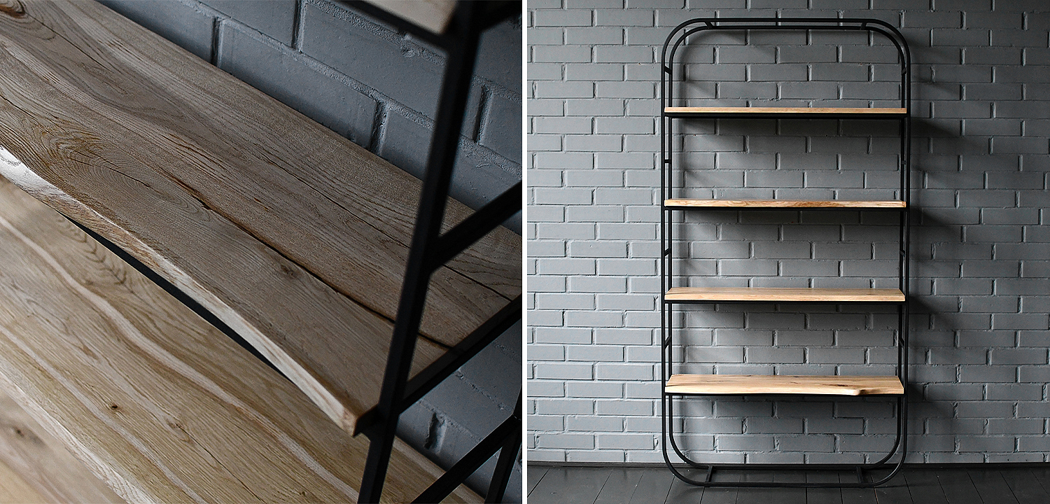 Стеллаж Dawood Industrial Metal Rust Rack Стеллаж Dawood Industrial Metal Rust Rack - Loft-Concept в Волгограде
