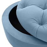 Круглый пуф на ножках Cheryl Pouf Light варинант исполнения - 2 | Loft Concept в Волгограде