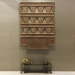 Панно Макраме коричневый цвет  варинант исполнения - 5 | Loft Concept в Волгограде