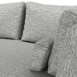 Мебельная ткань Шенилл серый цвет 138 см T4-34 варинант исполнения - 9 | Loft Concept в Волгограде