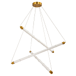Светодиодная люстра Trumpet Tube Brass  варинант исполнения - 2 | Loft Concept в Волгограде