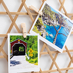 Рамка для фотографий из бамбука Bamboo Decor варинант исполнения - 5 | Loft Concept в Волгограде