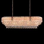 Люстра овальная с каскадом из прозрачного хрусталя Constant Sparks варинант исполнения - 1 | Loft Concept в Волгограде
