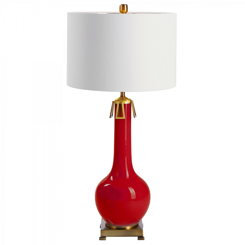 Настольная лампа Colorchoozer Table Lamp Red Красный Настольная лампа Colorchoozer Table Lamp Red Красный в Волгограде | Loft Concept