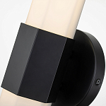 Бра для ванных комнат вертикальное с длинным белым матовым плафоном в форме шестиугольника на круглом основании Hinkley варинант исполнения - 2 | Loft Concept в Волгограде