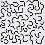 Плитка с узором Червячки варинант исполнения - 2 | Loft Concept в Волгограде