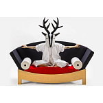 Дизайнерский диван с двумя подушками-валиками Poltronova Mitzi Sofa варинант исполнения - 9 | Loft Concept в Волгограде