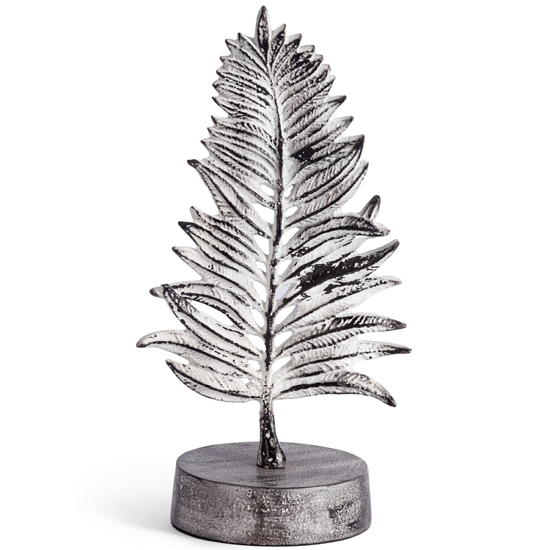 Статуэтка Metal Flowers античная платина Белое золото винтаж Статуэтка Metal Flowers античная платина Белое золото винтаж в Волгограде | Loft Concept