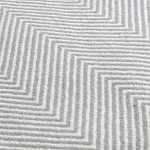 Плед из шерсти мериноса серого цвета 130×180 см Gray Waves варинант исполнения - 3 | Loft Concept в Волгограде