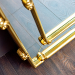 Зеркало прямоугольное Golden Classic Ornament Mirror варинант исполнения - 4 | Loft Concept в Волгограде