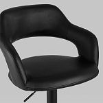 Барный стул черного цвета Strohach варинант исполнения - 7 | Loft Concept в Волгограде