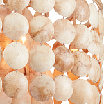 Люстра с каскадом из круглых декоративных элементов Texture Discs варинант исполнения - 1 | Loft Concept в Волгограде