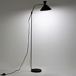 Торшер с поворотным плафоном Davy Brass Floor Lamp варинант исполнения - 4 | Loft Concept в Волгограде