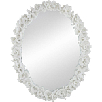 Зеркало овальное с багетом в виде кораллов Coral Dеcor варинант исполнения - 1 | Loft Concept в Волгограде