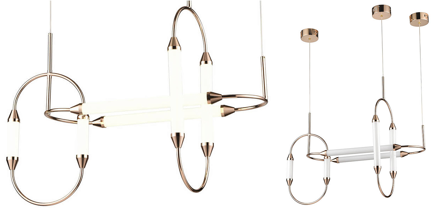 Люстра Giopato & Coombes CIRQUE chandelier Skyline Medium Gold Люстра Giopato & Coombes CIRQUE chandelier Skyline Medium Gold - Loft-Concept в Волгограде