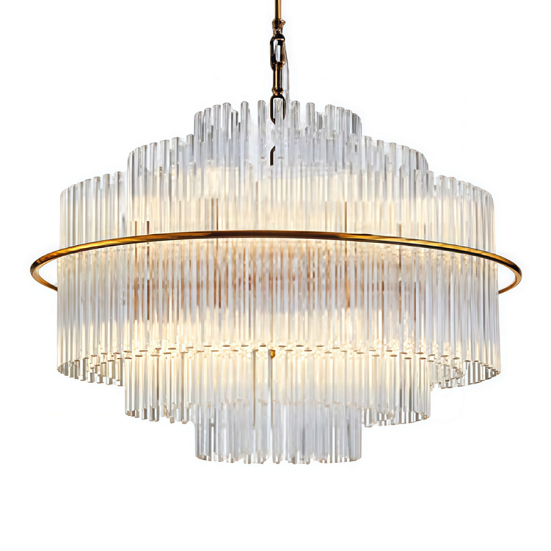 Люстра Nembus Латунь Прозрачный в Волгограде | Loft Concept 