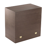 Часы настольные из натурального камня Малахит с декором в виде орла в подарочной коробке Eagle Stone Clock варинант исполнения - 5 | Loft Concept в Волгограде