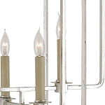 Люстра серебряная из пересекающихся прямоугольных элементов Intersecting Rectangles  варинант исполнения - 1 | Loft Concept в Волгограде