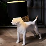 Лампа COLLECTION OF DOGS с абажуром Бультерьер варинант исполнения - 12 | Loft Concept в Волгограде