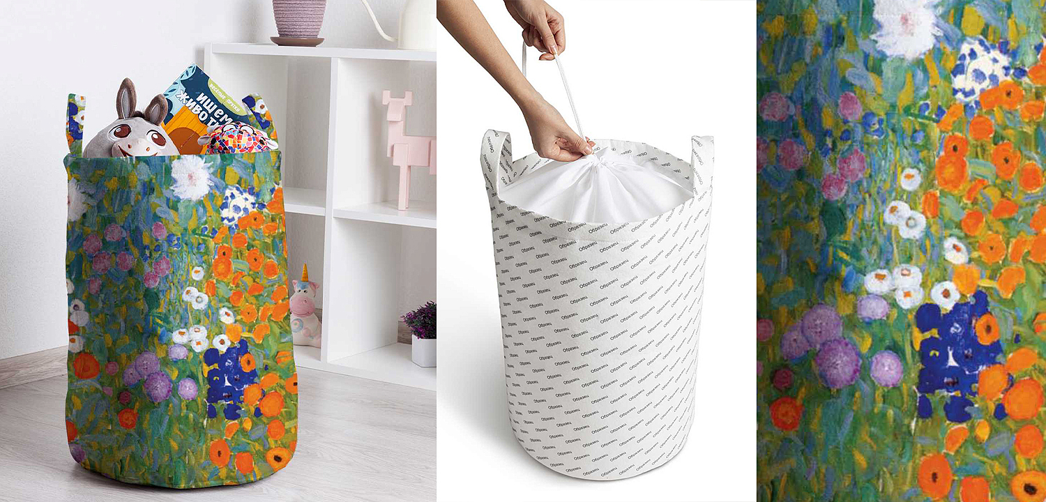 Корзина Flowers Impressionism Basket Корзина Flowers Impressionism Basket - Loft-Concept в Волгограде