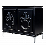 Черный комод в стиле арт-деко Luciano варинант исполнения - 2 | Loft Concept в Волгограде