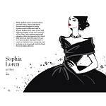 Megan Hess. Te Lttle Blk Dess варинант исполнения - 6 | Loft Concept в Волгограде