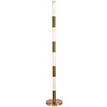 Торшер латунь Dew Drops Tube Brass One Floor Lamp варинант исполнения - 1 | Loft Concept в Волгограде