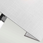 Бра с прямоугольным тканевым абажуром белого цвета Feiss варинант исполнения - 4 | Loft Concept в Волгограде