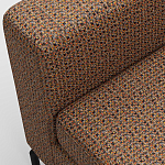 Мебельная ткань Шенилл терракотовый цвет 142 см T4-58 варинант исполнения - 8 | Loft Concept в Волгограде