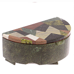 Шкатулка с зеркалом из натуральных камней Stone Casket варинант исполнения - 2 | Loft Concept в Волгограде