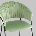 Стул в велюре фисташкового цвета Horizon варинант исполнения - 6 | Loft Concept в Волгограде