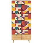 Шкаф с принтом The rebus of love варинант исполнения - 2 | Loft Concept в Волгограде