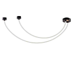 Подвесной светильник с двойными световыми дугами  Luke Lampco Tracer Lamp варинант исполнения - 1 | Loft Concept в Волгограде