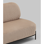 Диван Стоун велюр рельефный бежевый варинант исполнения - 3 | Loft Concept в Волгограде