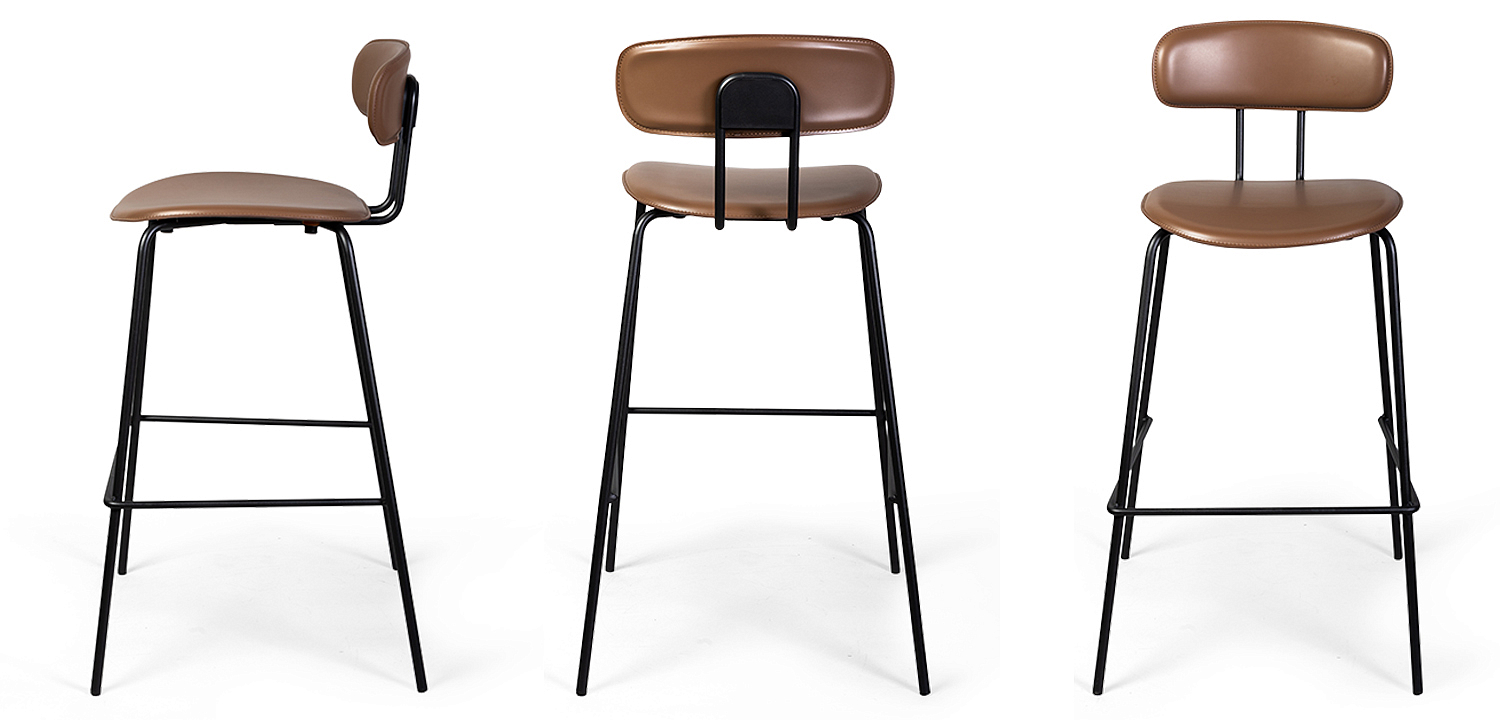 Барный стул Renis Brown Barstool Барный стул Renis Brown Barstool - Loft-Concept в Волгограде
