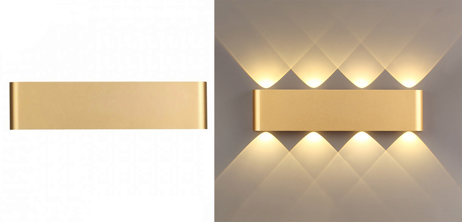 Бра Obverse Gold Rectangle B Wall lamp Бра Obverse Gold Rectangle B Wall lamp - Loft-Concept в Волгограде