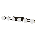 Бра с 6-ю круглыми плафонами на черном основании Maxine Light варинант исполнения - 1 | Loft Concept в Волгограде