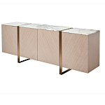 Комод с мраморной столешницей Uniqueness Marble варинант исполнения - 1 | Loft Concept в Волгограде