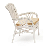 Комплект обеденный из ротанга Eloise white варинант исполнения - 2 | Loft Concept в Волгограде