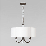 Люстра с белым текстильным абажуром Vitorino  варинант исполнения - 2 | Loft Concept в Волгограде