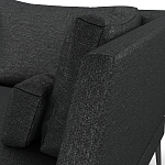 Мебельная ткань Шенилл черный цвет 138 см T4-35 варинант исполнения - 6 | Loft Concept в Волгограде