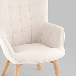 Белое кресло на ножках из массива CORDELIA варинант исполнения - 7 | Loft Concept в Волгограде