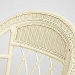 Комплект уличной мебели из ротанга Clara белый варинант исполнения - 4 | Loft Concept в Волгограде