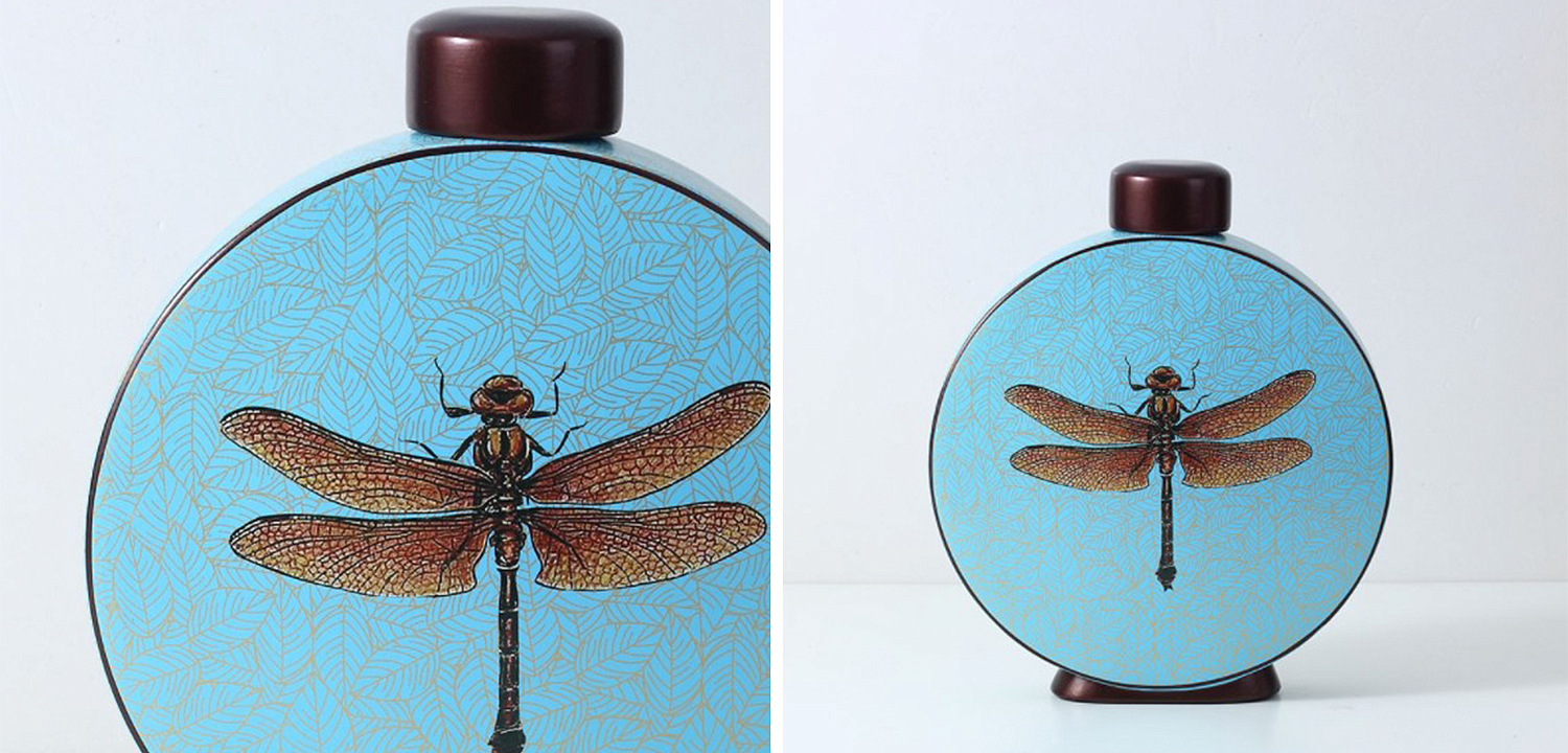 Ваза Blue Vase Dragonfly Ваза Blue Vase Dragonfly - Loft-Concept в Волгограде