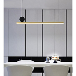 Люстра линейная светодиодная в минималистичном стиле New Age of Light варинант исполнения - 3 | Loft Concept в Волгограде