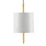 Люстра прямоугольная с белыми цилиндрическими абажурами White Ribbon варинант исполнения - 2 | Loft Concept в Волгограде